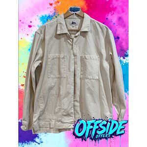 Piligram shacket Beach Casual Beige Large